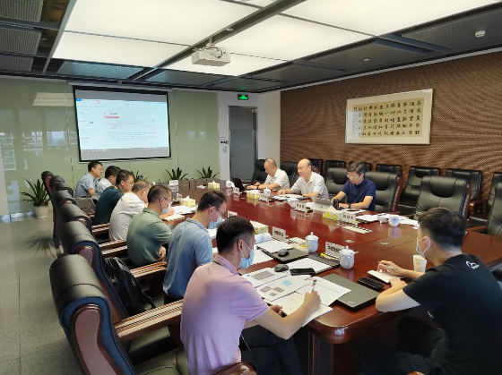 广州市生态环境局总工程师王宇骏带队到广州地铁集团有限公司开展调研