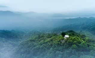 白云山顶 摩星岭俯瞰