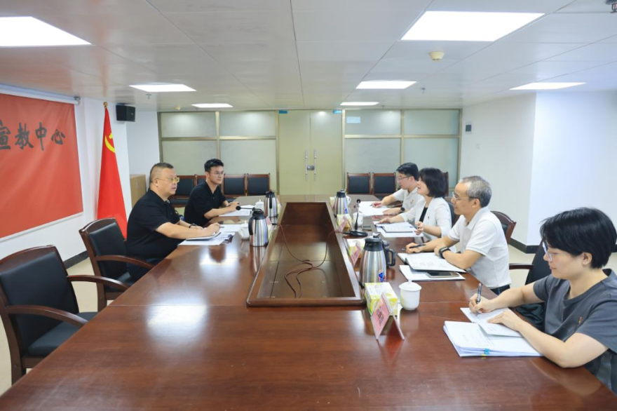 局党组成员、驻局纪检监察组组长陈璋到市环保宣教中心调研