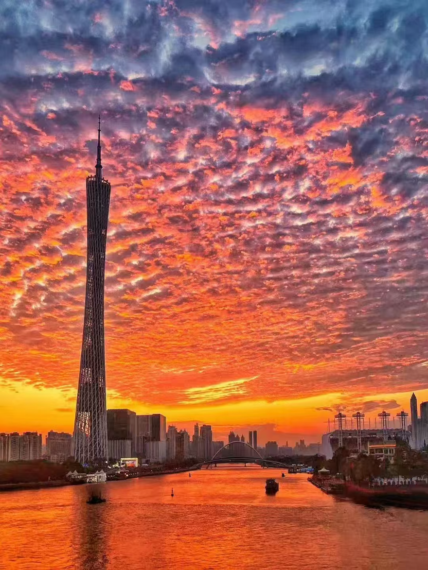 王晨伊《广州塔见证海珠区空气质量巨变》